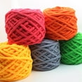 thumbnail image 4 of AURORA TRADE 1 Roll 32M Yarn Soft Wide Usage Polyester Hand Woven DIY Craft Crochet Yarn for Patchwork, 4 of 8