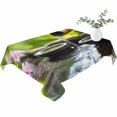 thumbnail image 2 of Flowing Water Zen Stones Table Cloth Waterproof Tablecloths, Modern Country Abstract Art Tablecloth Dining Table Cover for Kitchen Party Tabletop Outdoor, Rectangle Tablecloth 60x84 Inch, 2 of 9
