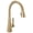 Champagne Bronze, variant on Delta 19802Z-Dst Lenta Single-Handle Pull-Down Kitchen Faucet - Chrome