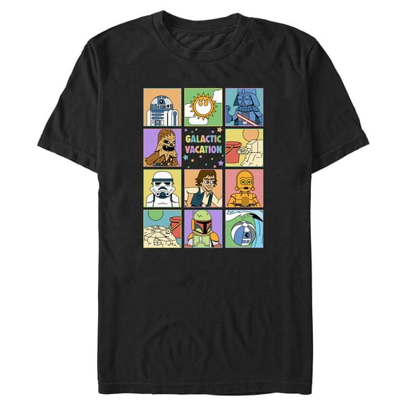 Mens Star Wars Galactic Vacation T Shirt
