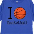 thumbnail image 4 of Inktastic I Heart Basketball Boys or Girls Long Sleeve Toddler T-Shirt, 4 of 5