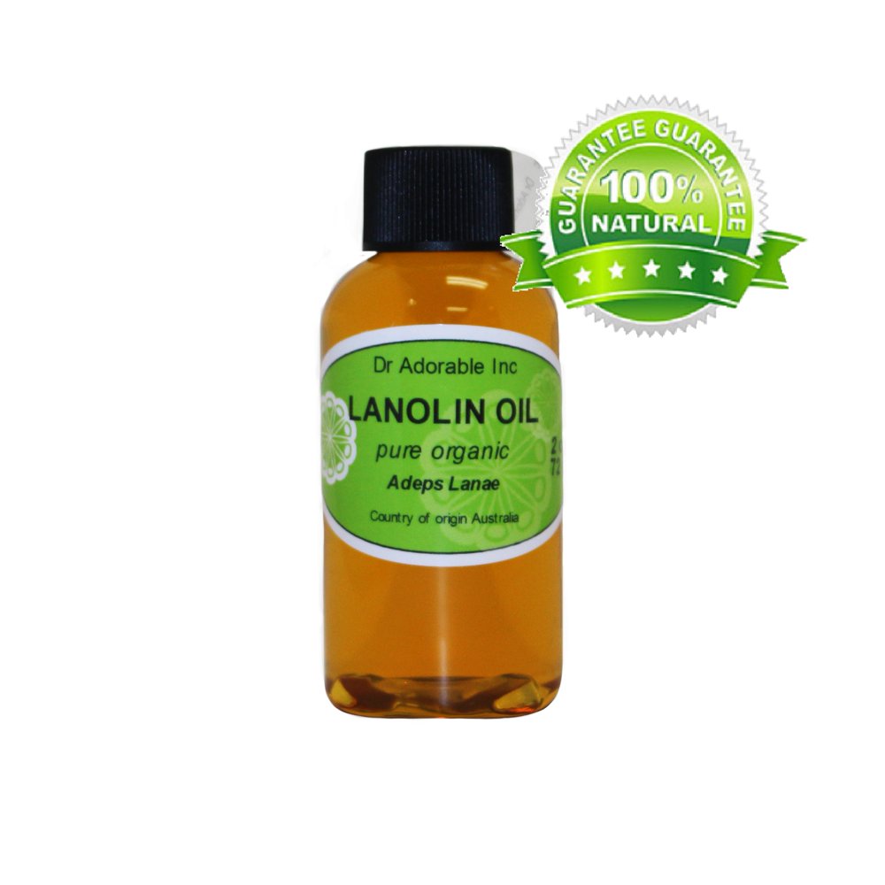 Dr. Adorable Lanolin Oil Pure USP Grade Skin LIP Moisturizing by Dr