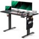 thumbnail image 1 of Standing Desk Adjustable Height, 48x24 Inch Electric Standing Desk with Storage Bag, 1 of 5