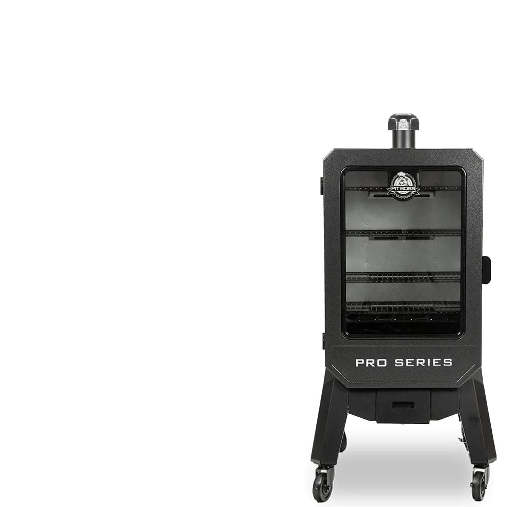 PIT BOSS PRO Pellet Smoker 1077 Sq inch with WiFi and Bluetooth Black
