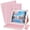 Pink, variant on 7-Color Backlit Keyboard Case + Mouse for iPad 7th/8th/9th Gen 10.2", Air 3, Pro 10.5"