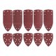 thumbnail image 1 of Almohadillas de lija triangulares de 25 uds, multiherramienta oscilante, hojas de lija duraderas, lijas de palma para carpintería de goma, metales de CUTICAT hojas de papel de lija, 1 of 8