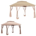 thumbnail image 3 of Garden Winds Replacement Canopy Top Cover for Outsunny 11'x 11' Pop Up Gazebo - Riplock 350, 3 of 8