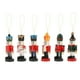 thumbnail image 2 of 6pcs 2.76in adornos de Navidad nueces marioneta tienda ventana Navidad árbol colgante de decoración CUTICAT 6 piezas figura de soldado cascanueces, 2 of 7
