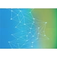 thumbnail image 1 of Ahgly Company Machine Washable Indoor Rectangle Transitional Turquoise Green Area Rugs, 3' x 5', 1 of 7