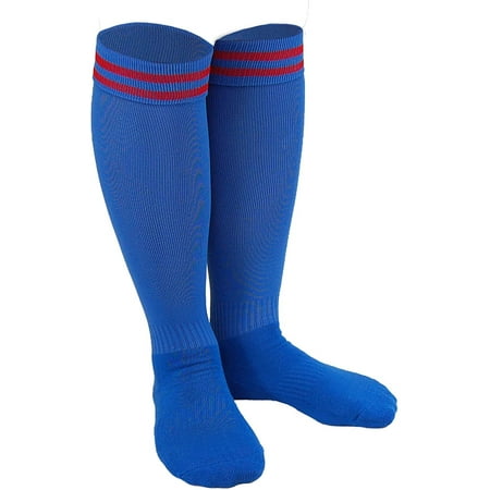 

Lian LifeStyle Exceptional Women s 1 Pair Knee High Sports Socks for Soccer Softball Baseball and Many Other Sports XL002 Size M/L Blue