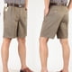 thumbnail image 4 of Puntoco Pantalones casuales largos para hombre Pantalones cortos biplisados ​​para hombre Pantalones cortos de cintura alta Pantalones de traje de negocios finos Pantalones cortos de fútbol de bar, 4 of 5