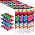 thumbnail image 1 of Caminos de Mesa Mexicanos de 4 Piezas, 14 X 86 Pulgadas, para Decoración de Fiestas Mexicanas, para Bodas y Fiestas., 1 of 5