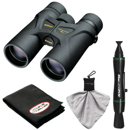 Nikon Prostaff 3S 10x42 Waterproof/Fogproof Binoculars with Case + Cleaning & Accessory