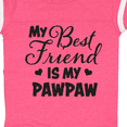 thumbnail image 4 of Inktastic My Best Friend is My Pawpaw with Hearts Boys or Girls Baby Bodysuit, 4 of 5