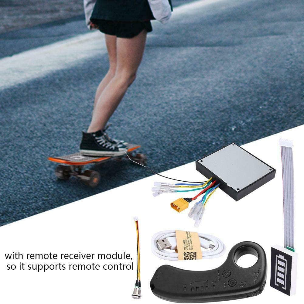 10S 36V Electric Skateboard Controller Dual Motor Driven Type with Remote ESC 