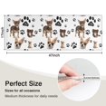 thumbnail image 5 of Chihuahua and Footprints Kitchen Rug Mat,Kitchen Runner Rugs Non Skid Washable,Decorative Kitchen Floor Mats for Kitchen,Sink,Laundry,17"X47", 5 of 5