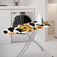 thumbnail image 2 of Renewold Reusable Cow Print Ironing Board Cover for Standard Boards Lightweight Sunflowers Tabletop Ironing Board Cover with Elastic Edge and Straps, 2 of 5