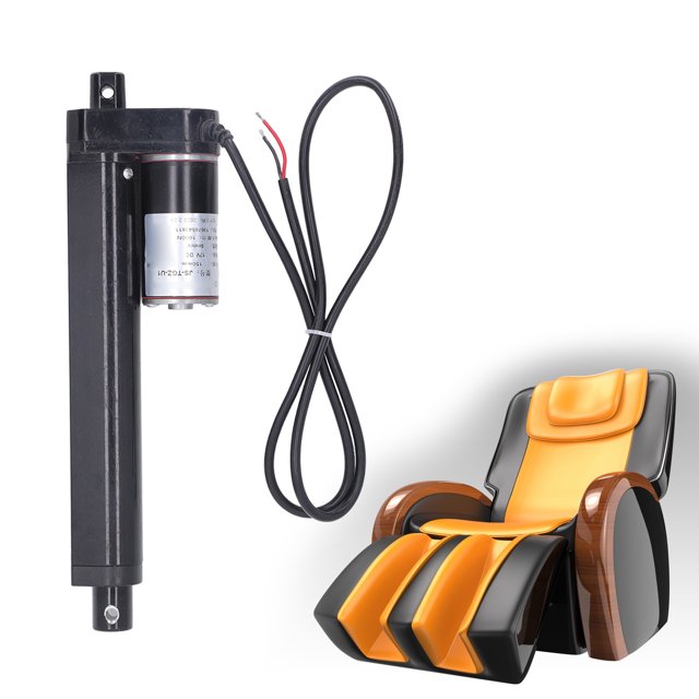 Linear Actuator, 12VDC 1000N 150mm Stroke IP65 Waterproof Linear Electric Actuator for Lifting System Electric Actuator,Electric Actuator, Controller and Remote Control