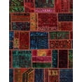 thumbnail image 1 of Ahgly Company Indoor Rectangle Abstract Reddish Brown Oriental Area Rugs, 5' x 8', 1 of 6