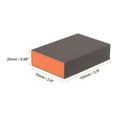 thumbnail image 2 of Unique Bargains 4pcs Sanding Sponge Blocks 400 Grits Sanding Block, 100x70x25mm, Brown&Orange, 2 of 7