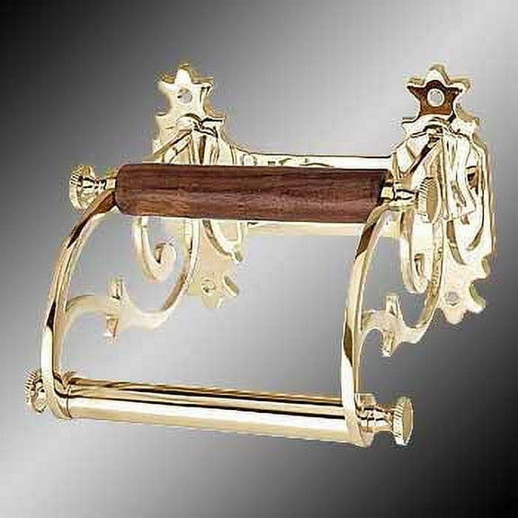 Home Decor Toilet Paper Holder Antique Solid Brass Victorian Tissue Holder 6723