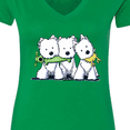 thumbnail image 4 of Inktastic Westie Pro Players Women's V-Neck T-Shirt, 4 of 5