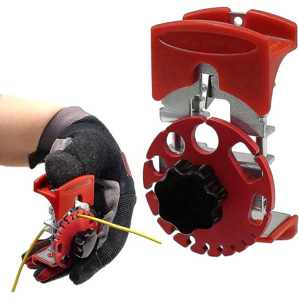 Herramienta de pelado de cables manual Máquina de pelado de cables de cobre eléctrica de mano Profundidad ajustable Herramienta de pelado de cables versátil portátil para reciclar chatarra