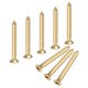 thumbnail image 1 of Uxcell Paquete de 100 Tornillos de Madera, M3 x 25mm Cabeza Plana Phillips de Latón, 1 of 6