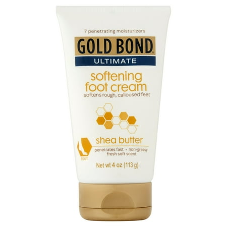 Gold Bond Ultimate Softening Foot Cream with Shea Butter, 4 oz.