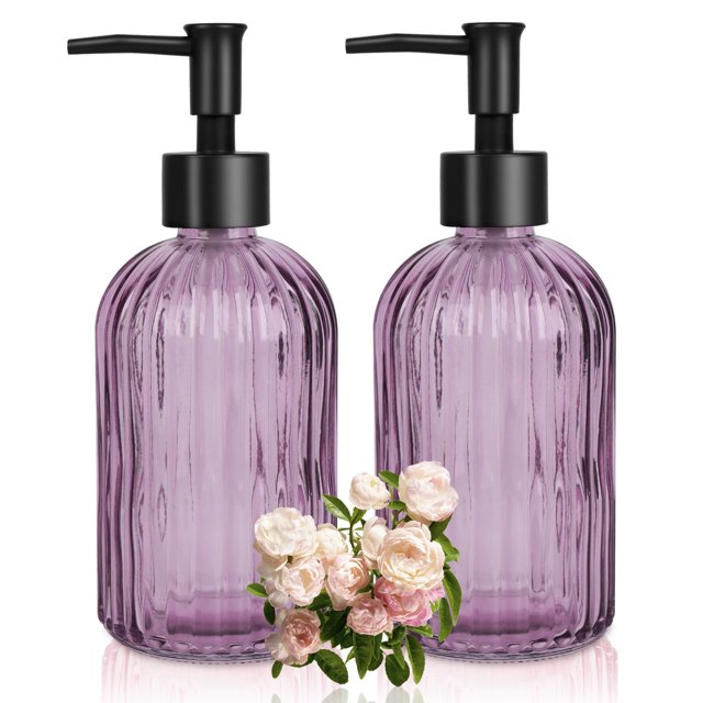 Dispensador de jabón Ulable Glass de 400 ml para loción de lavado de manos