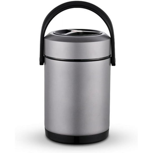 JCAKES Food Thermos Thermos Food Jar Soup Thermos Vacuum Leakproof Lunch Box Large Capacity Stainless Steel Bento Box Portable Maintain Temperature Efficiently Food Container,for Family,Picnic