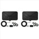 thumbnail image 1 of 2 Pieza Antena Digital DVB-T Interior HD Europea Antena de TV Gratuita 4K, 1 of 5