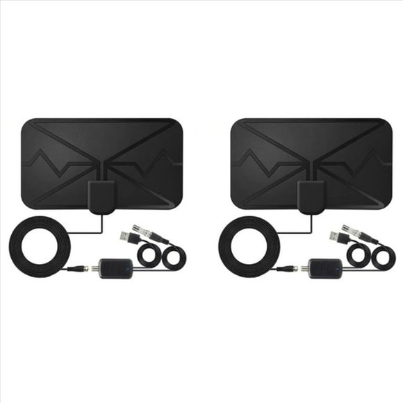 2 Pieza Antena Digital DVB-T Interior HD Europea Antena de TV Gratuita 4K