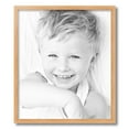 thumbnail image 2 of ArtToFrames 18" x 21" Red Oak Wood Picture Frame, 18x21 inch Brown Wood Poster Frame (WOM-4878), 2 of 7