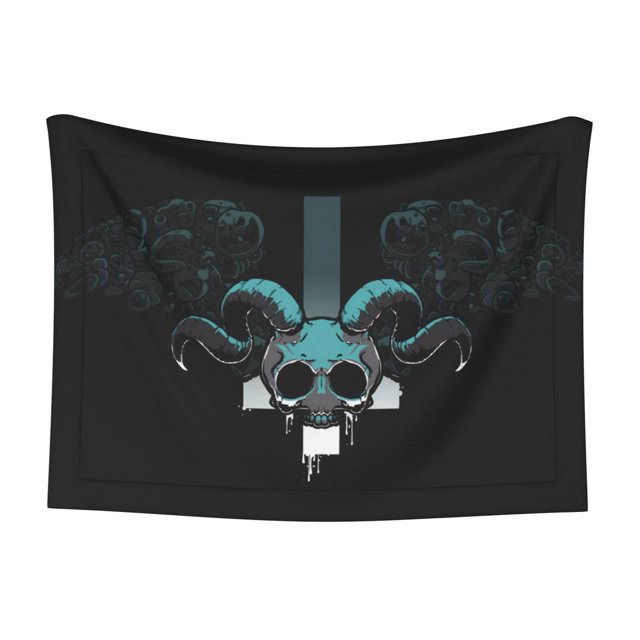 Zufioo The Binding of Isaac Print Super Soft Fleece Blanket Bed For Cats And Dogs,Soft Pet Blanket Sleep Mat Bed Cover for Large Medium Small Dog-Small