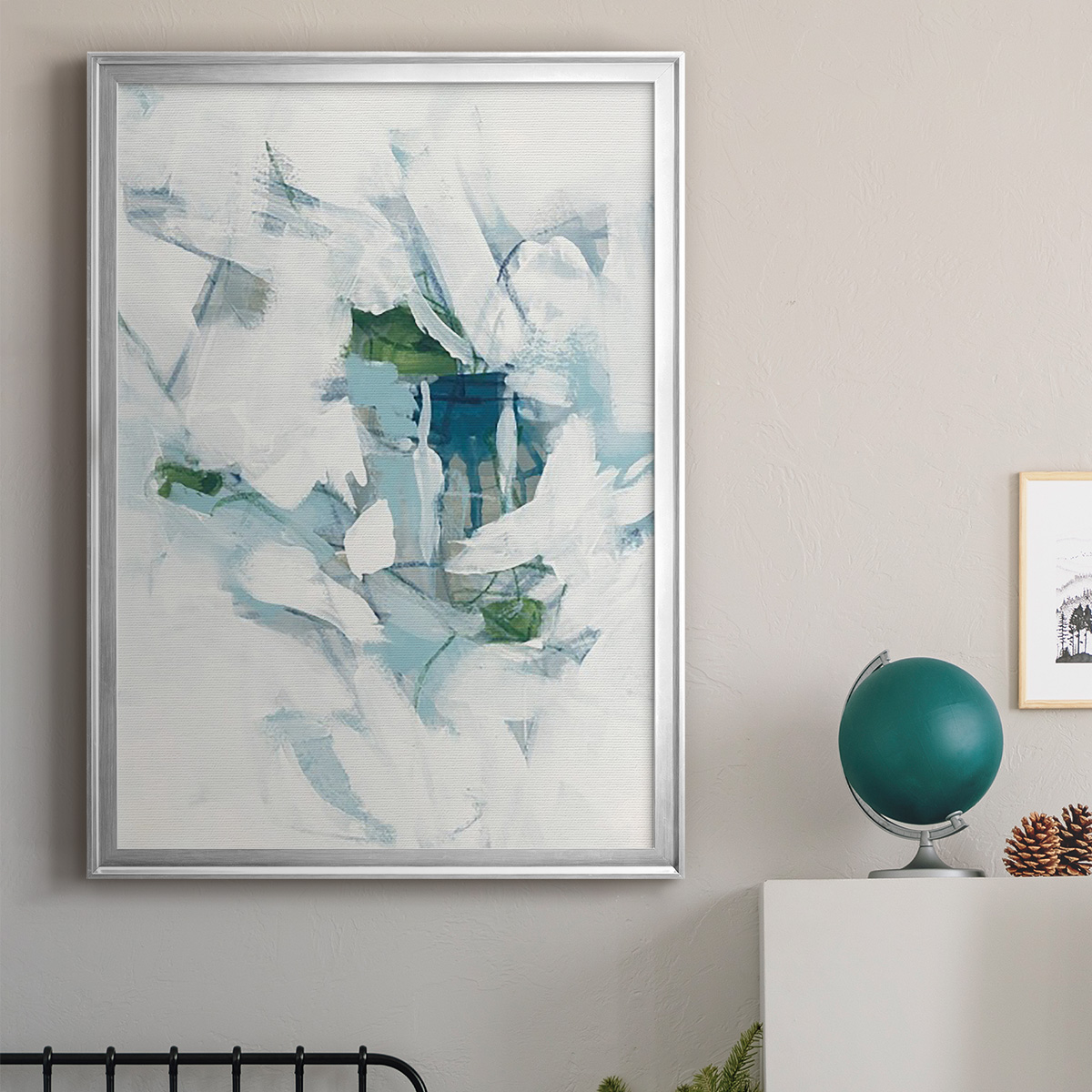 Ice Cavern III Premium Framed Print, in Gold, Black, or Silver - Ready to Hang