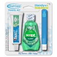 thumbnail image 4 of Oral Care 3-Piece Travel Size Set w/Mouthwash, Toothpaste, & Folding Toothbrush (Pack of 6), TSA Approved, 4 of 4