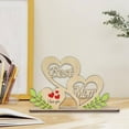 thumbnail image 7 of FENGGHAO Personalized Mother’s Day Gift For Mom, I Love You Wooden Plaque Sign, Customizable Home Garden Desktop Decoration, Handcrafted Ornament with Pre-Drilled Holes, 7 of 7