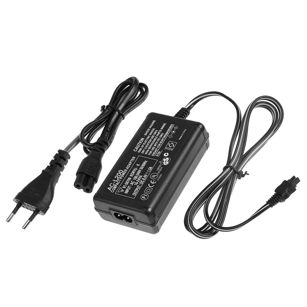 DCR-PC1000 Handycam Camcorder DCR-PC109 DCR-PC350 AC Power Adapter Charger for Sony DCR-PC108 