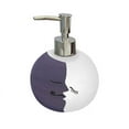 thumbnail image 4 of Purple and White Ceramic Bathroom Accessory Set - Watson Bathroom Accessories, 4 of 5