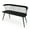 Black, variant on Butler Tempe Wood And Iron Spindle Back Bench - Black