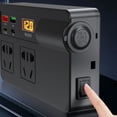 thumbnail image 3 of Car Inverter Usb 200W Detection Dc 12V/24V To Ac 220V Converter Digital Screen, 3 of 10