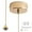 Gold, variant on Cord Pull Switch Pull Cord Light Switch Bathroom Upgrade 3A Current Capacity Effortless Light Control For Bathroom Lighting