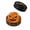 #002-Orange, variant on Squishy Bun Stress Relief Toy 12 Pack - Slow Rising Sensory Fidget with Glitter Gradient Light, Anxiety Relief Squeeze Ball for Kids Adults, Desk Office Classroom