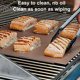 thumbnail image 4 of Alfombrillas para parrilla de barbacoa Cateissary almohadillas antiadherentes para hornear horno reutilizable resistente al calor 2 piezas color Cobre, 4 of 6