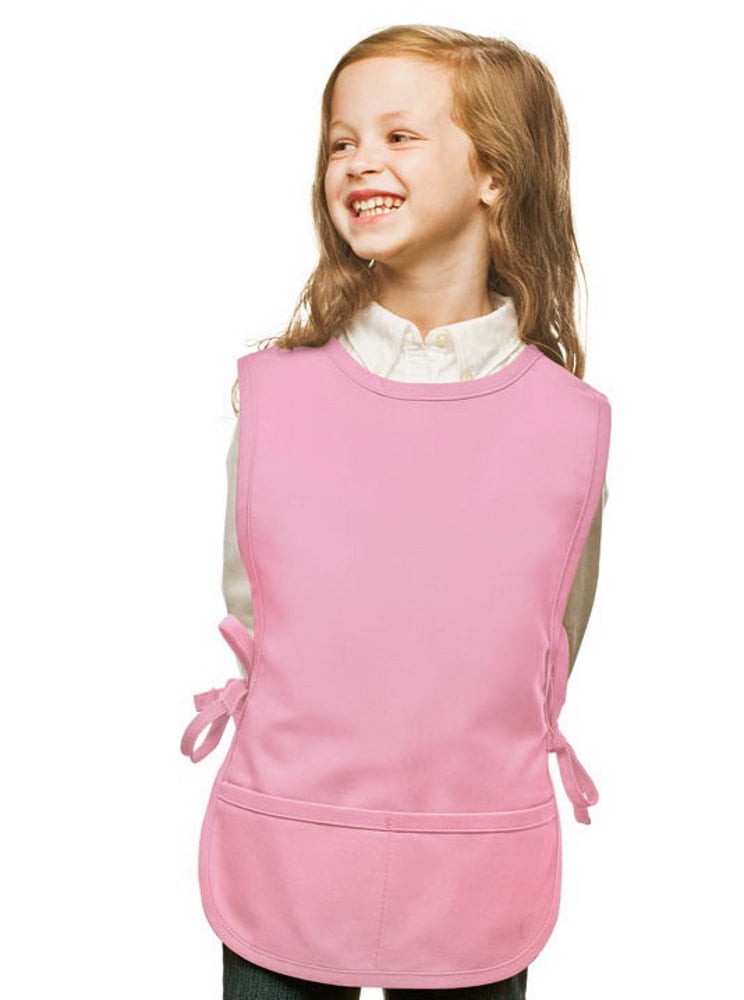 Pink Kids Art Smock Cobbler Apron by My Little Doc