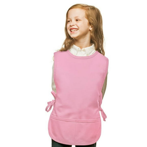 Pink Kids Art Smock Cobbler Apron by My Little Doc