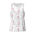 thumbnail image 4 of Easygdp Cute Poodle Dog Men's Tank Top, Sleeveless Muscle T Shirts, Breathable, Quick-Dry, Loose for Gym, Running, Fitness - X-Large, 4 of 9
