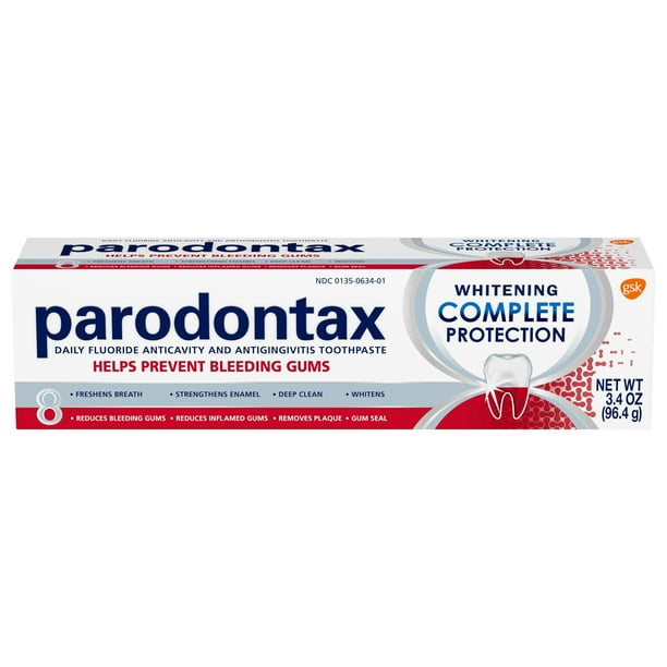 Parodontax Complete Protection Teeth Whitening Toothpaste for Bleeding