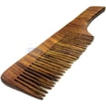 thumbnail image 4 of Finely Crafted Handmade Premium Rosewood Combs & Hair Brush | Hair Mustache Tail Beard Brush | Nagina International (Normal Narrow Toothed), 4 of 5